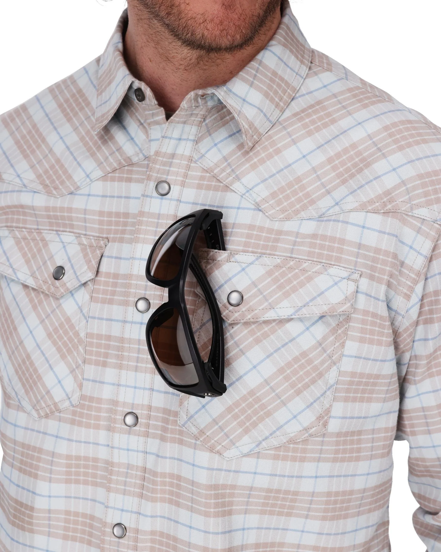 Men's Brackett Flannel Shirt - Image 4