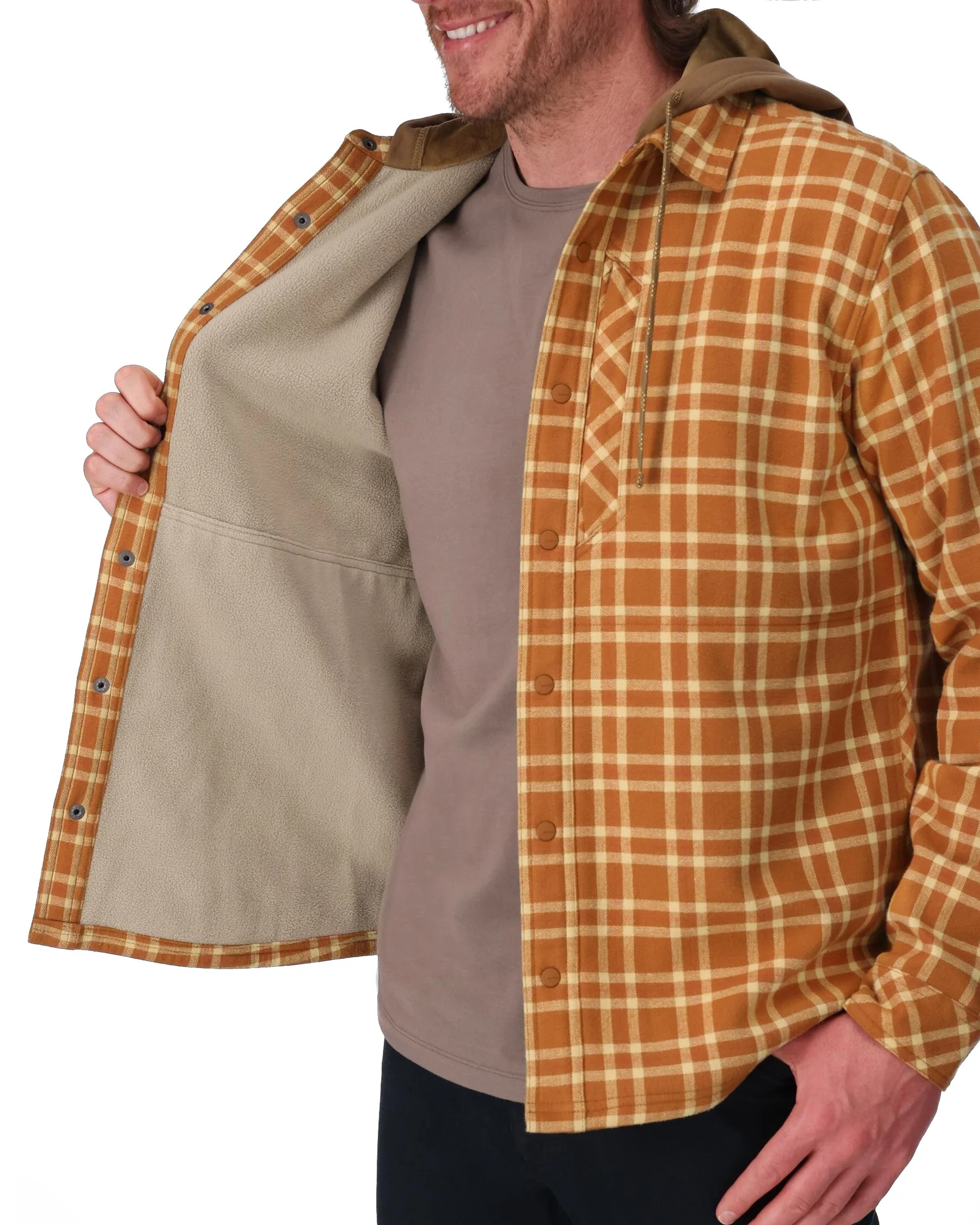 Men's Coldweather Hooded Shacket - Image 2