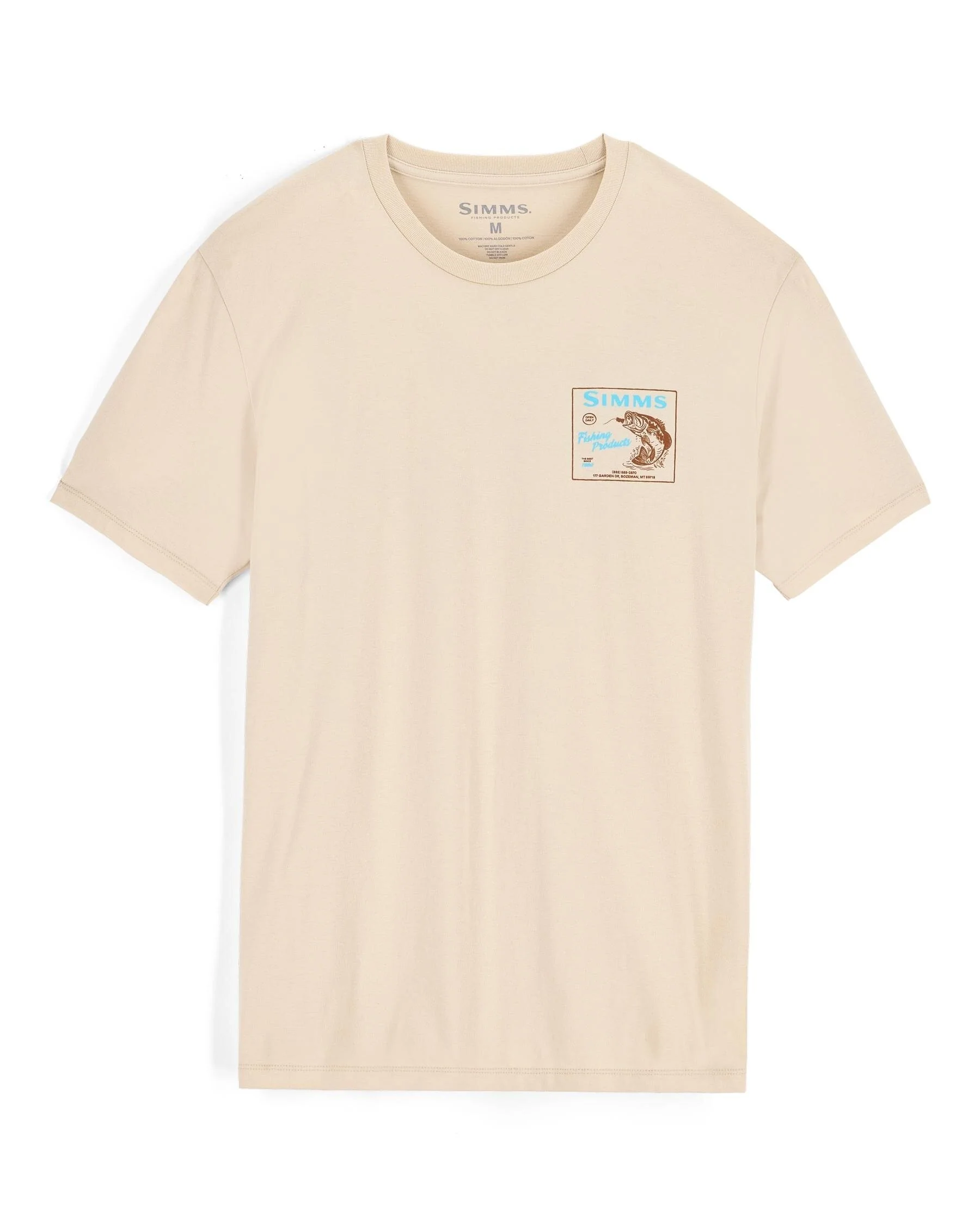 Men's Locals Bass Shop T-Shirt - Image 2