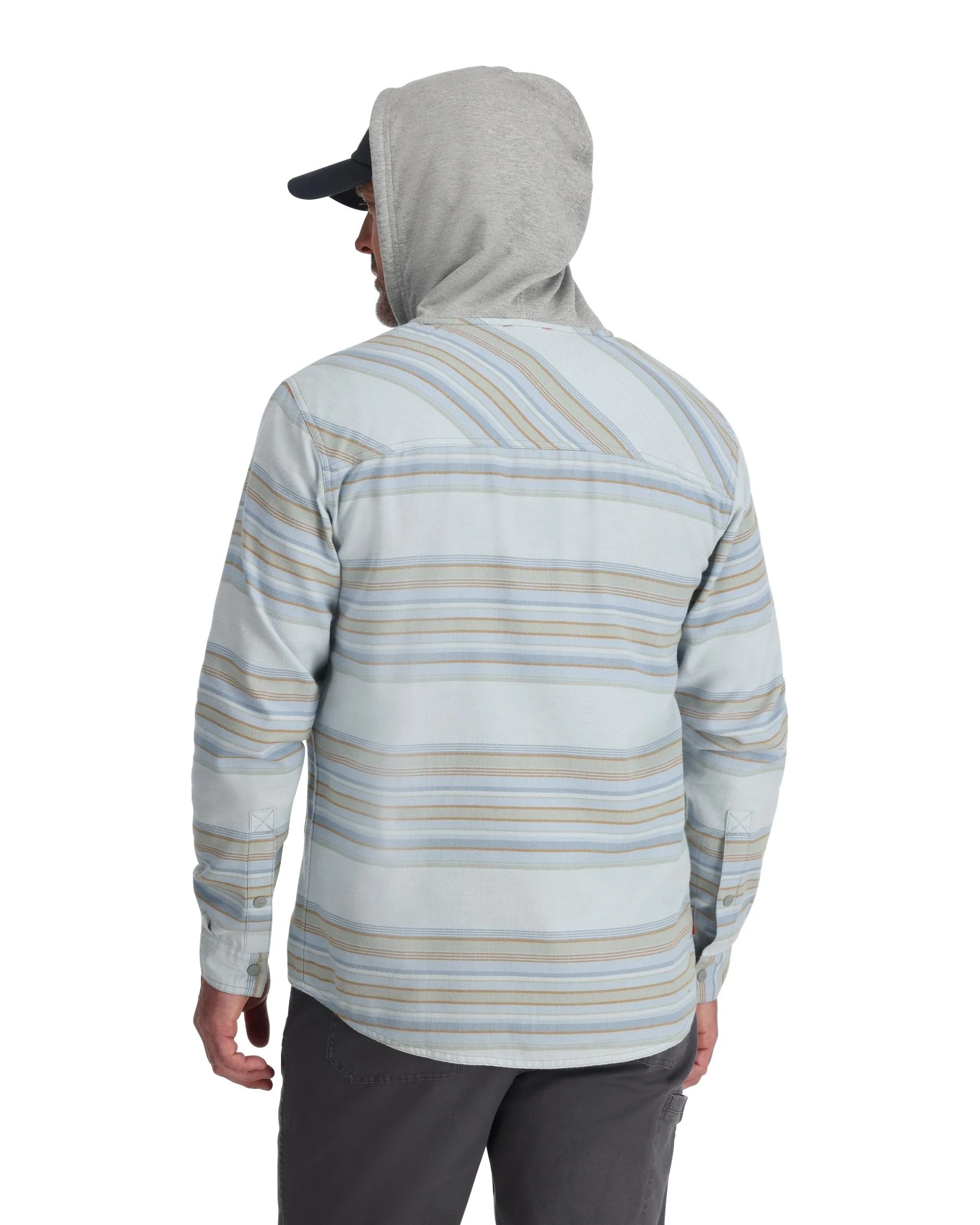 Men's Santee Flannel Hoody - Past Season - Image 4