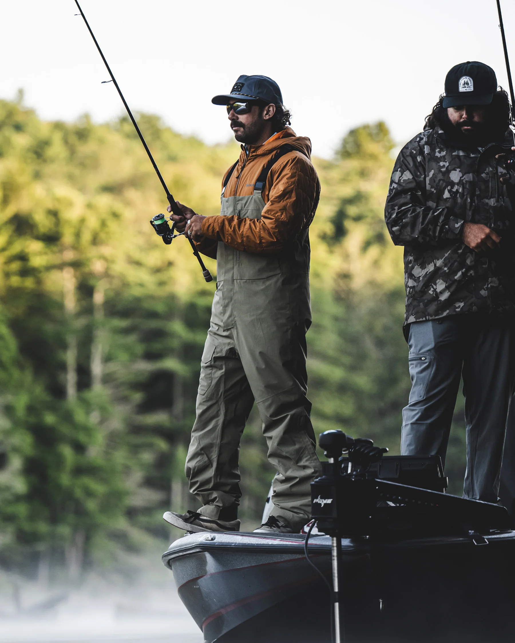 Men's Simms Challenger Fishing Bib  - Past Season - Image 2