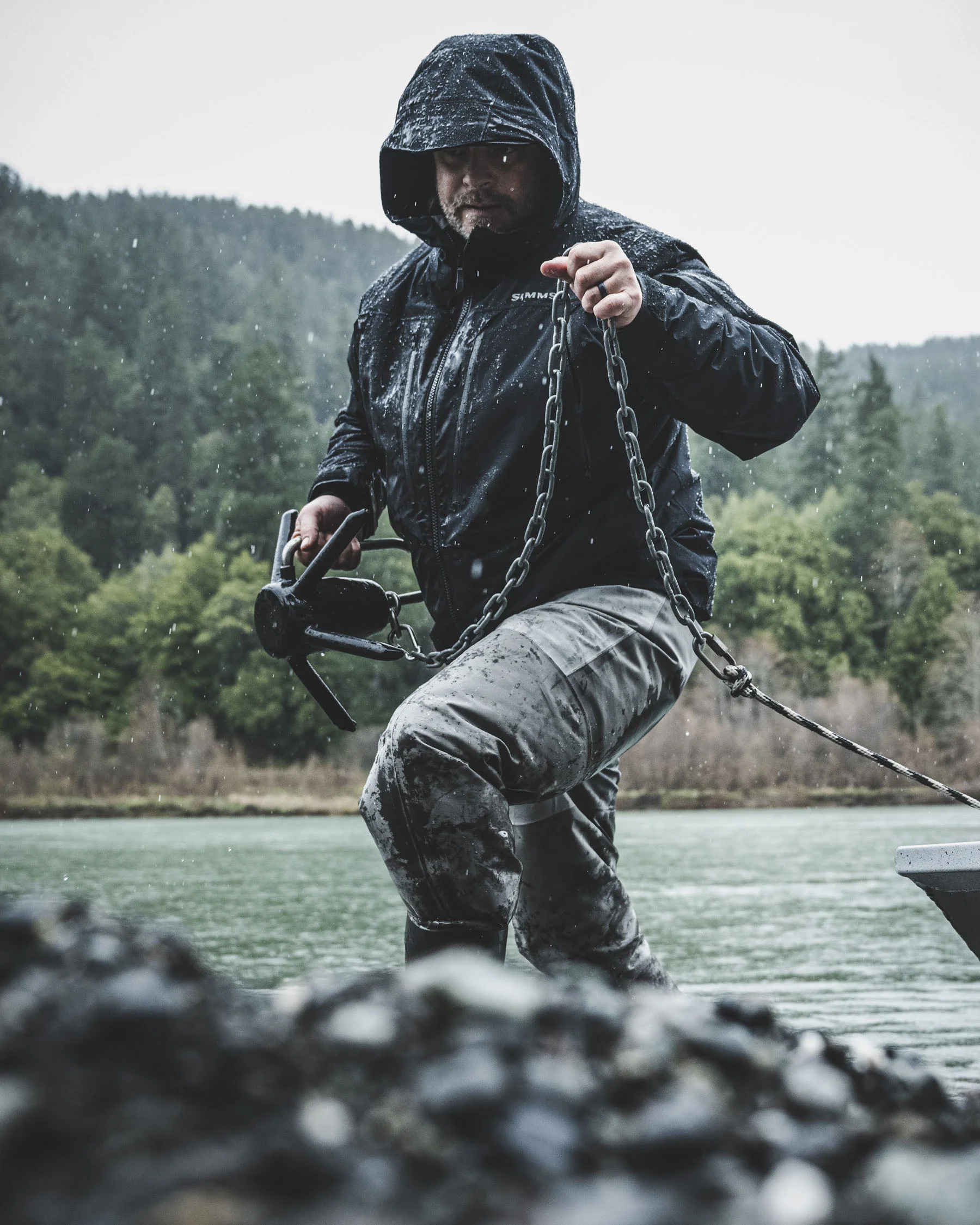 Men's Bulkley Insulated Wading Jacket - Image 3