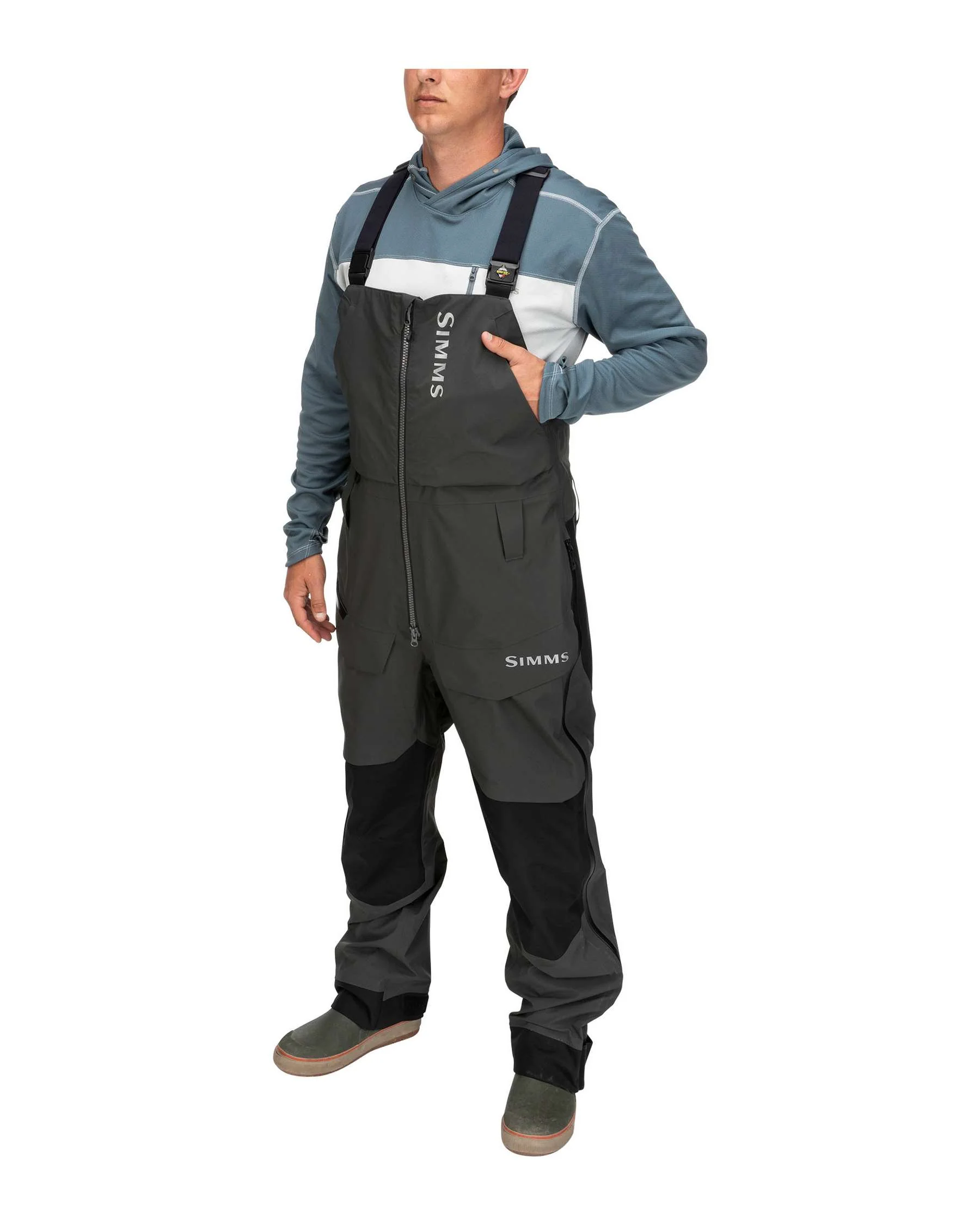 Men's ProDry Fishing Bib- Past Season - Image 7