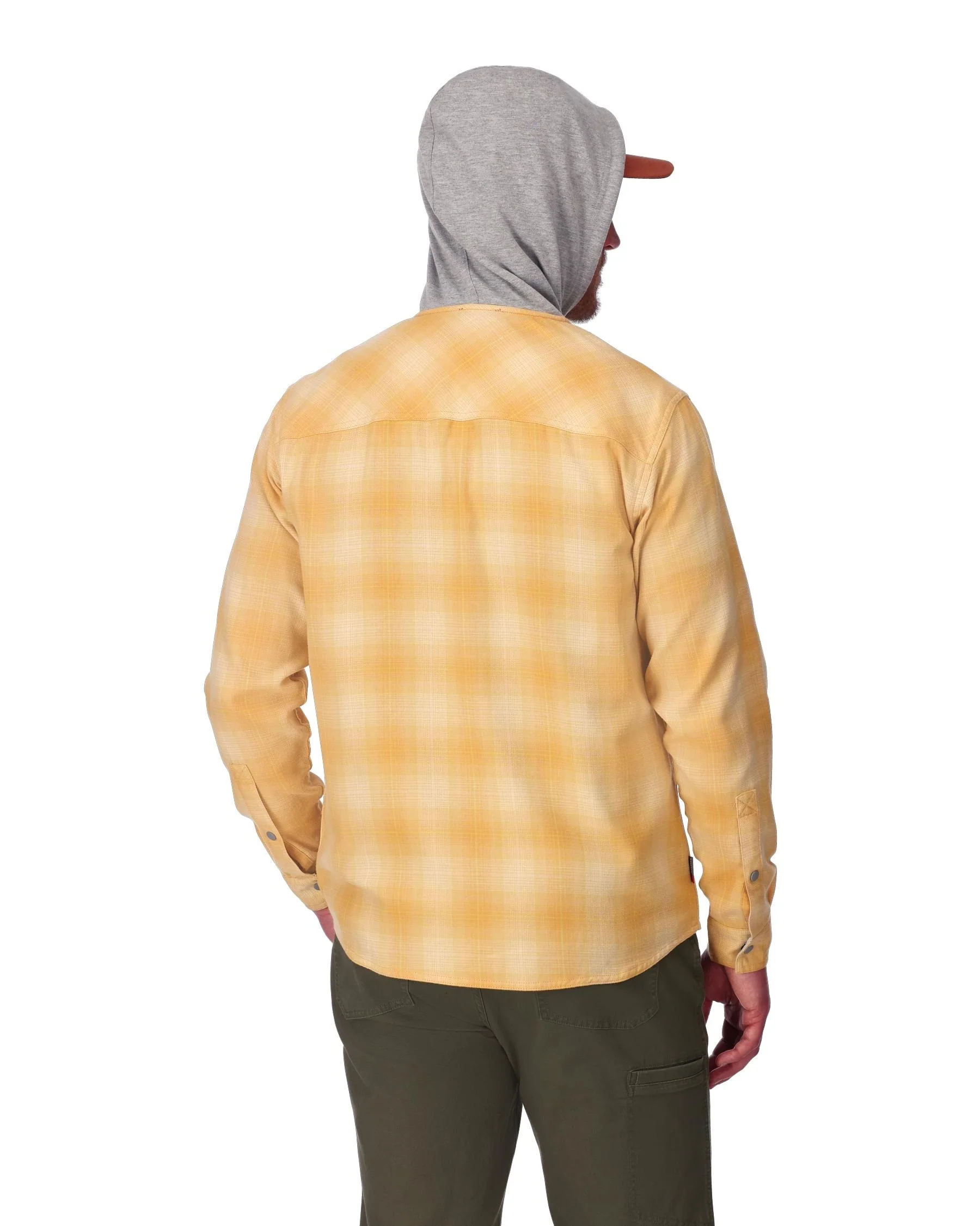Men's Santee Flannel Hoody - Image 4
