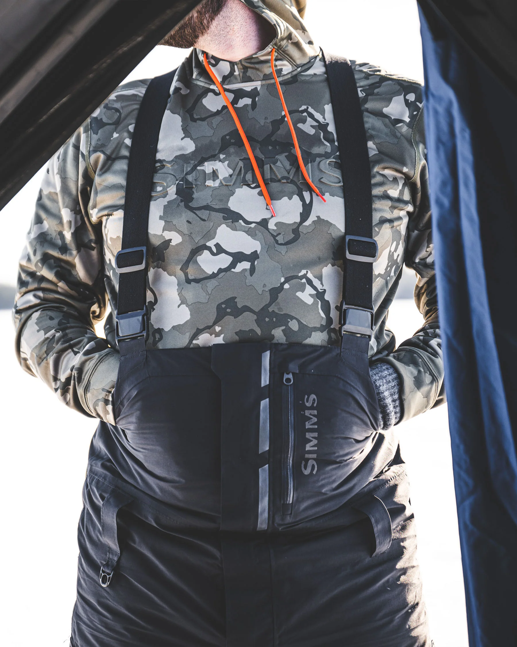 Men's Simms Challenger Insulated Bib - Image 3