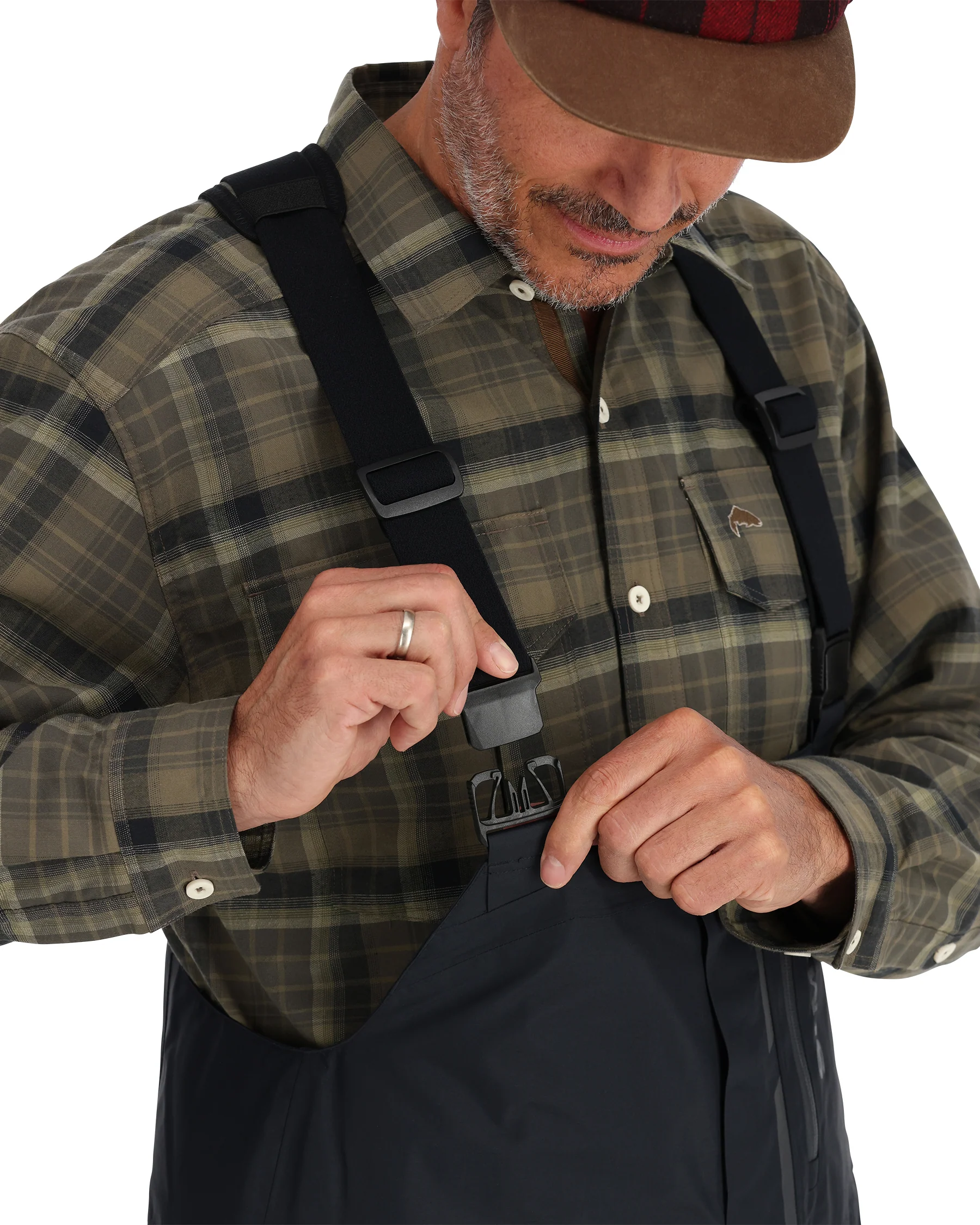 Men's Simms Challenger Insulated Bib - Image 8