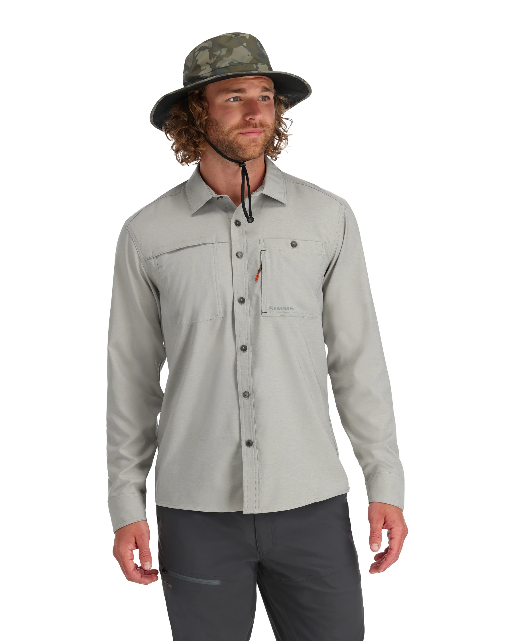 Men's Simms Challenger LS Shirt - Image 3