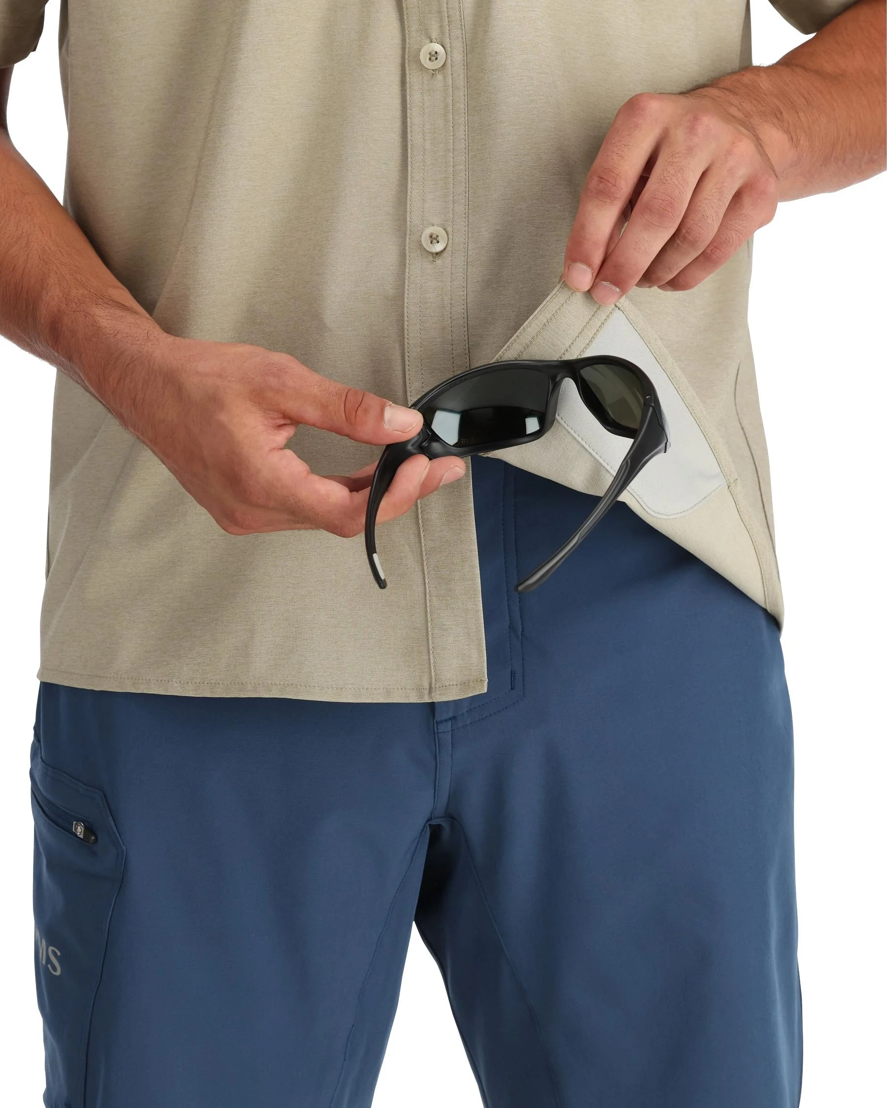 Men's Simms Challenger SS Shirt - Image 7