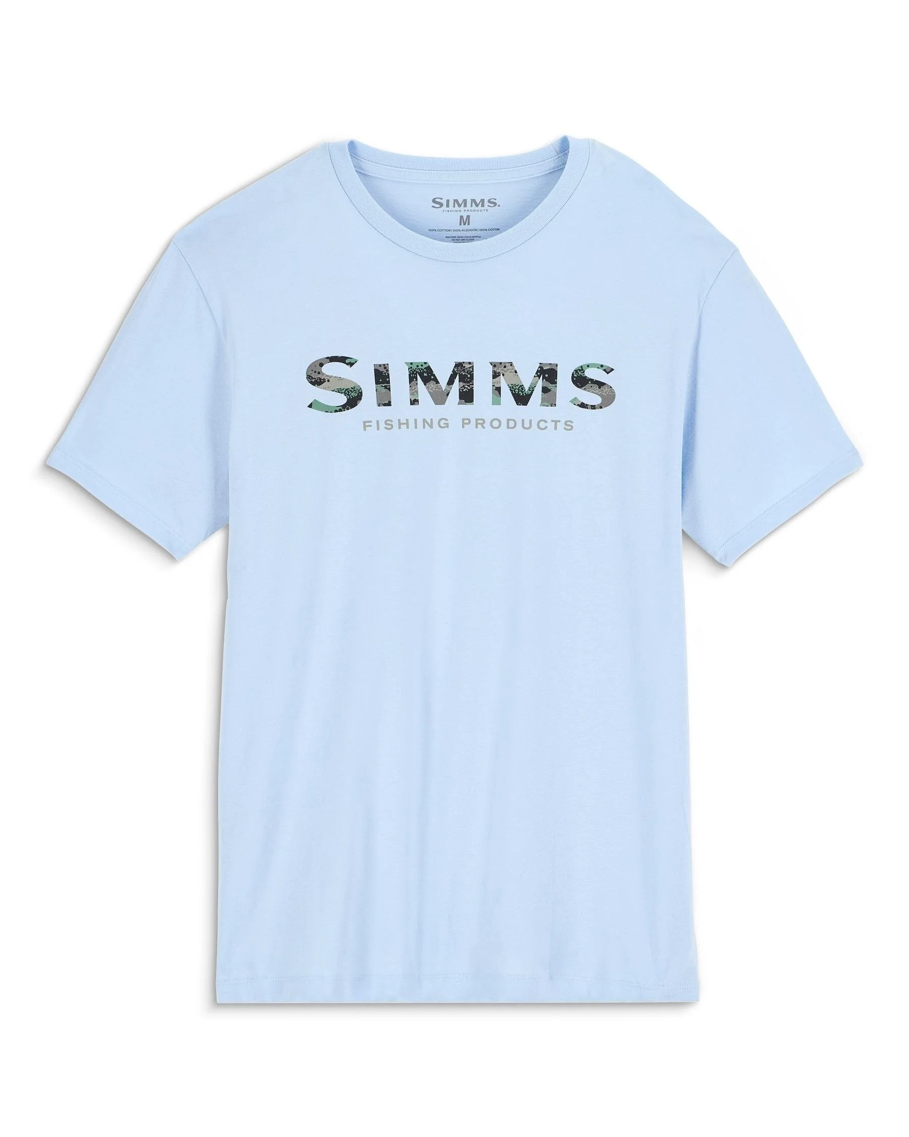 Men's Simms Shroud Fill Logo T-Shirt - Image 3