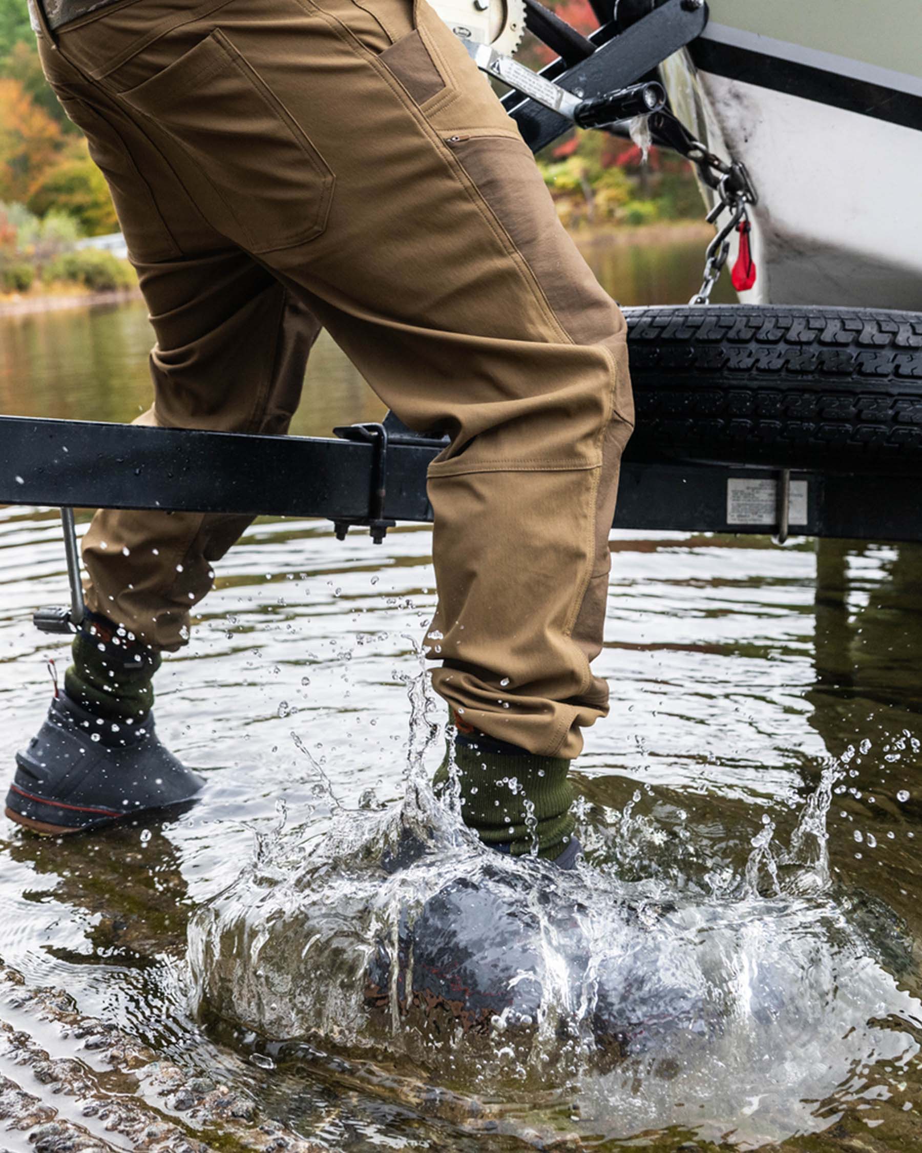 Simms x Sealskinz Rangeley Merino Waterproof Sock - Mid - Image 3