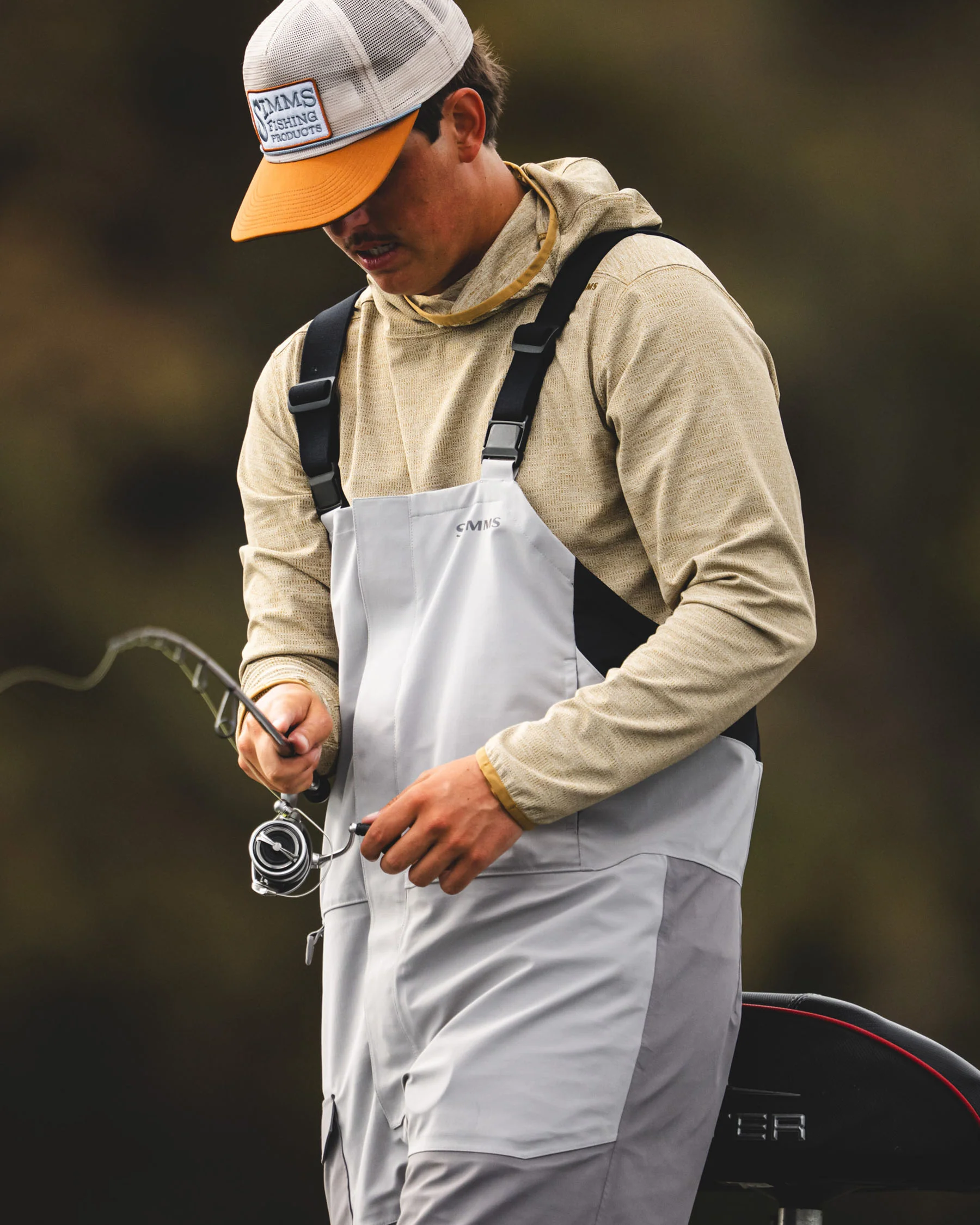 Men's Simms Challenger Fishing Bib - Image 11