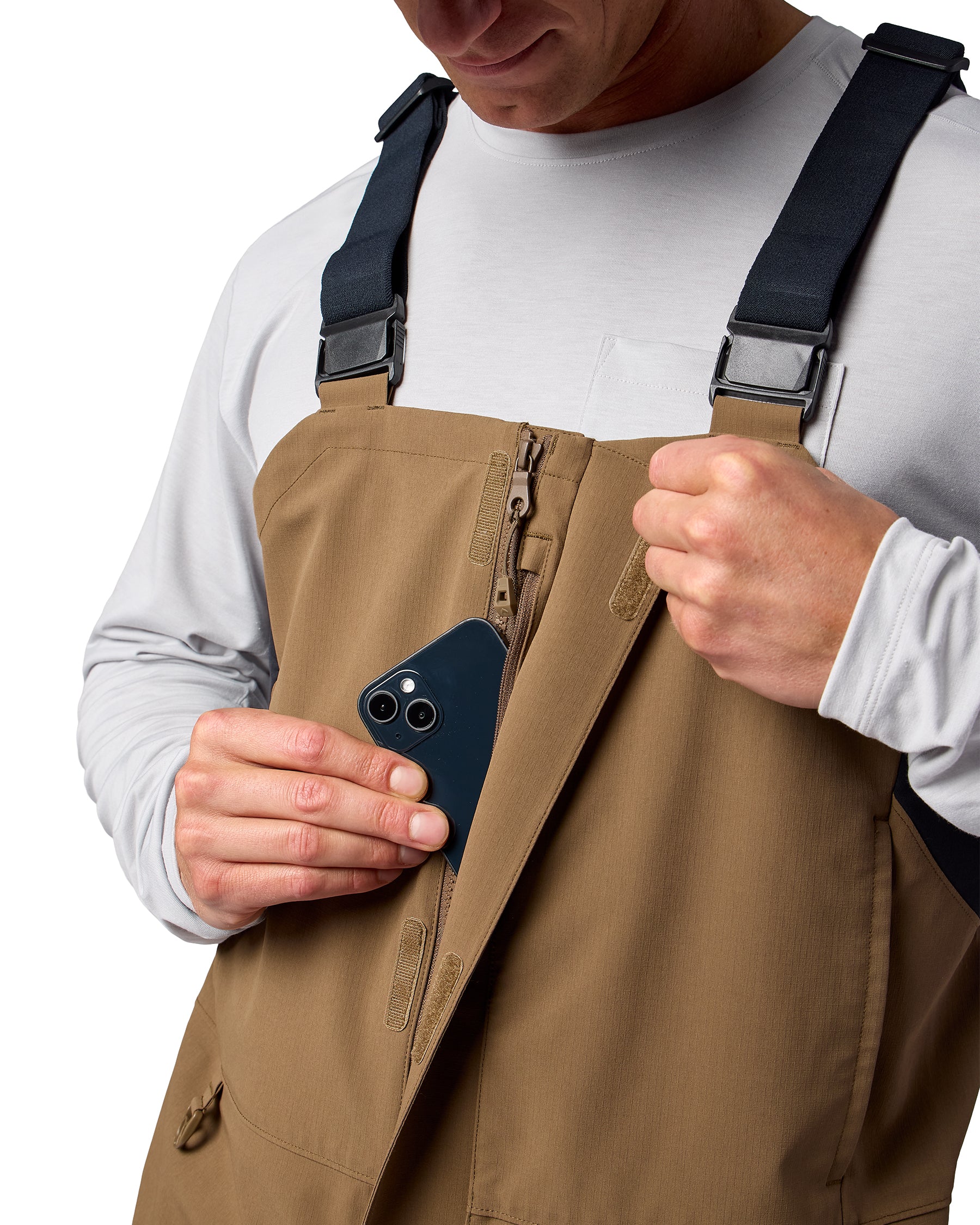 Men's Simms Challenger Fishing Bib - Image 19