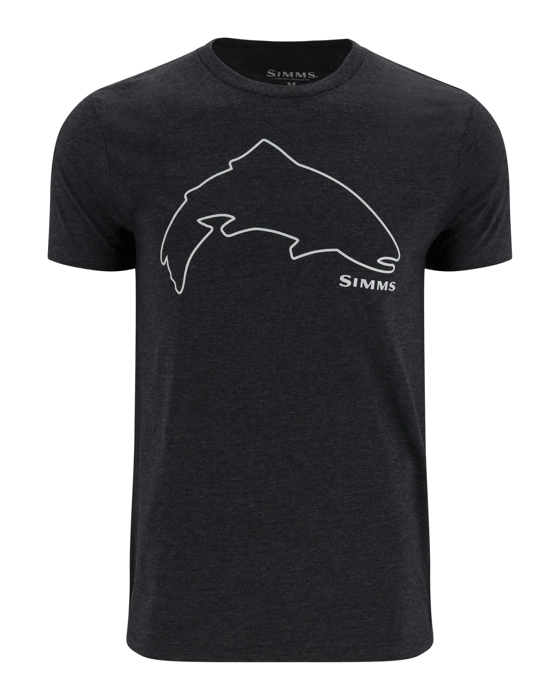 Men's Trout Outline T-Shirt - Image 3