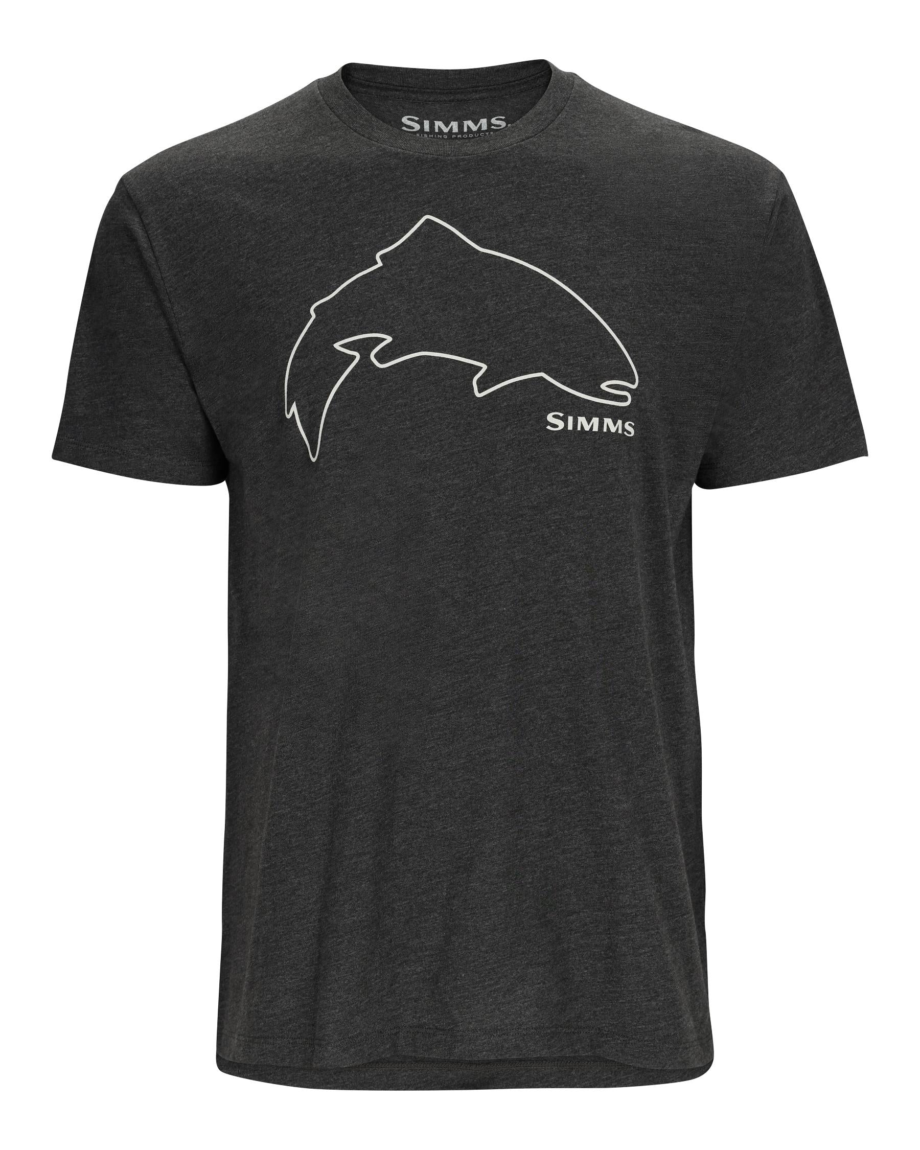 Men's Trout Outline T-Shirt - Image 7