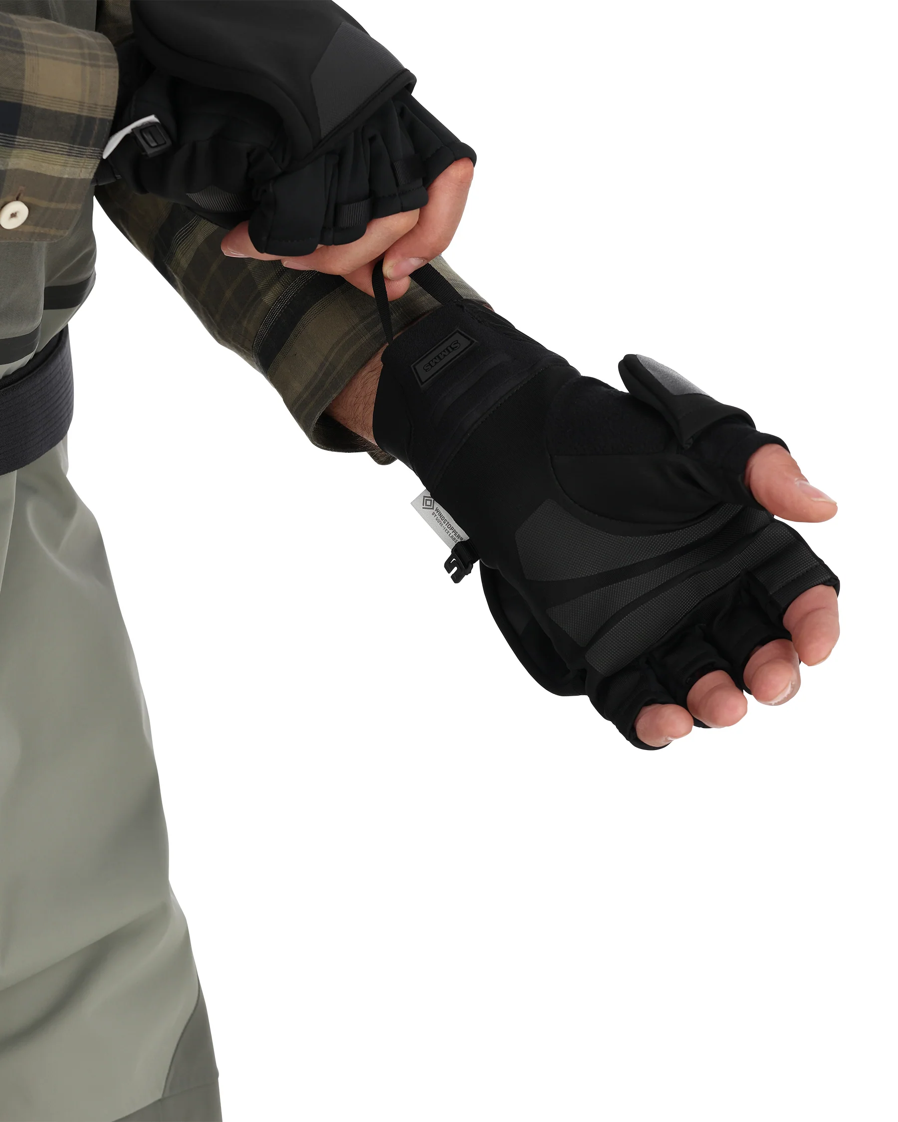 WINDSTOPPER® Foldover Fishing Mitt - Image 5