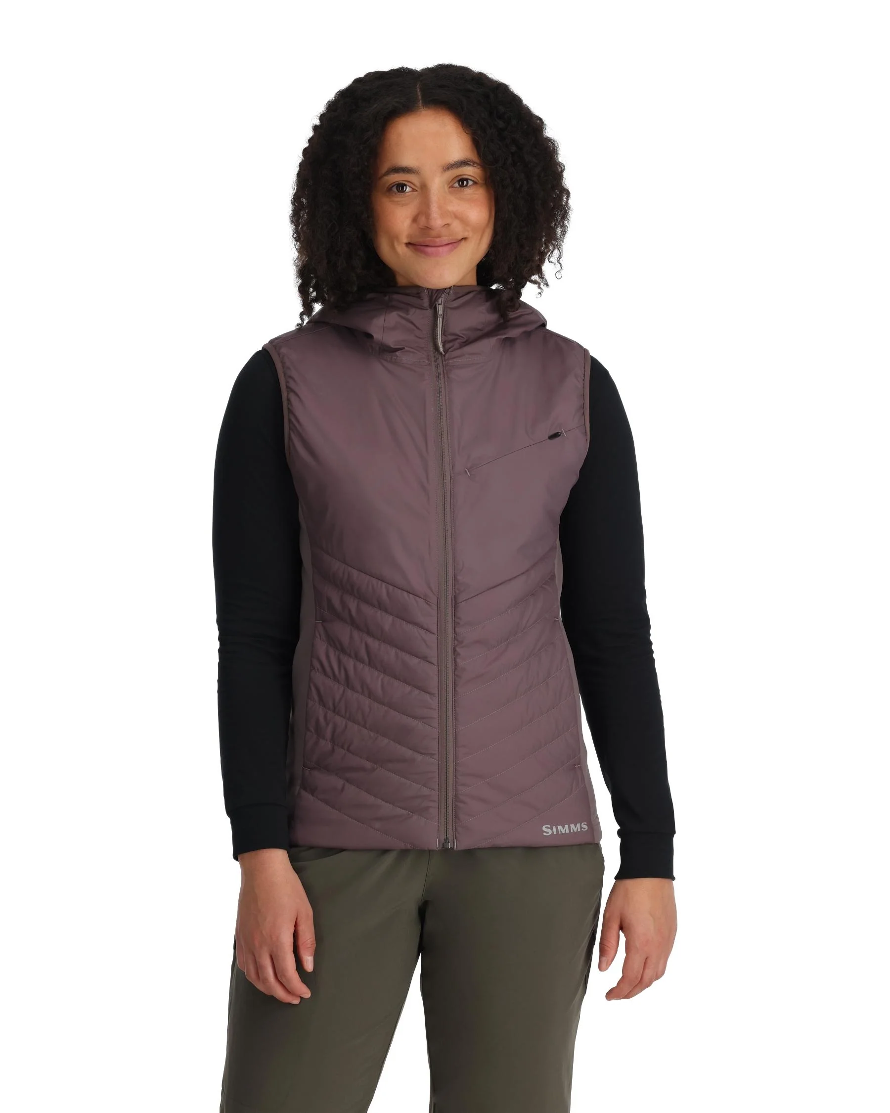 Women's Fall Run Hybrid Hooded Vest - Past Season - Image 5