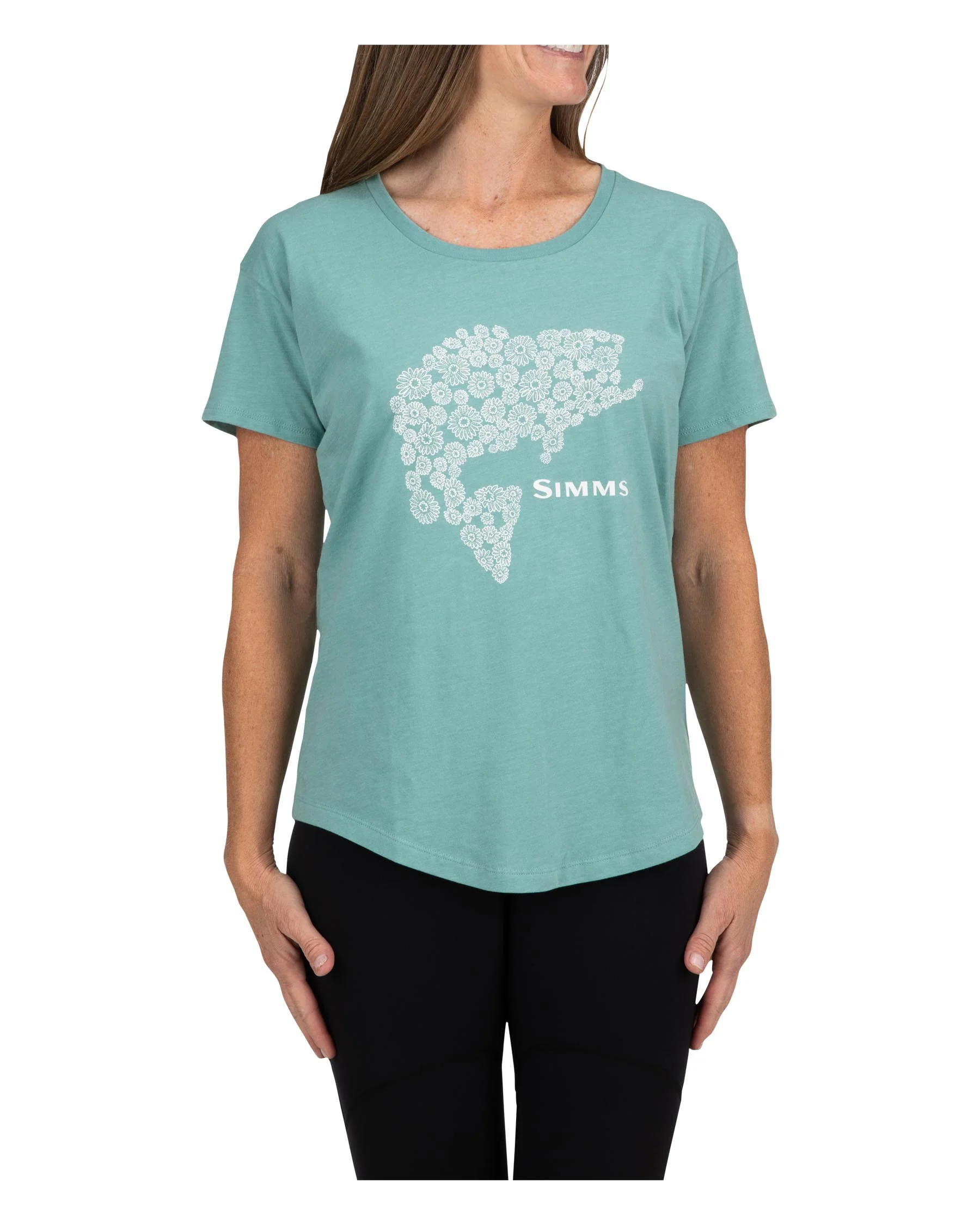 Women's Floral Bass T-Shirt - Image 2