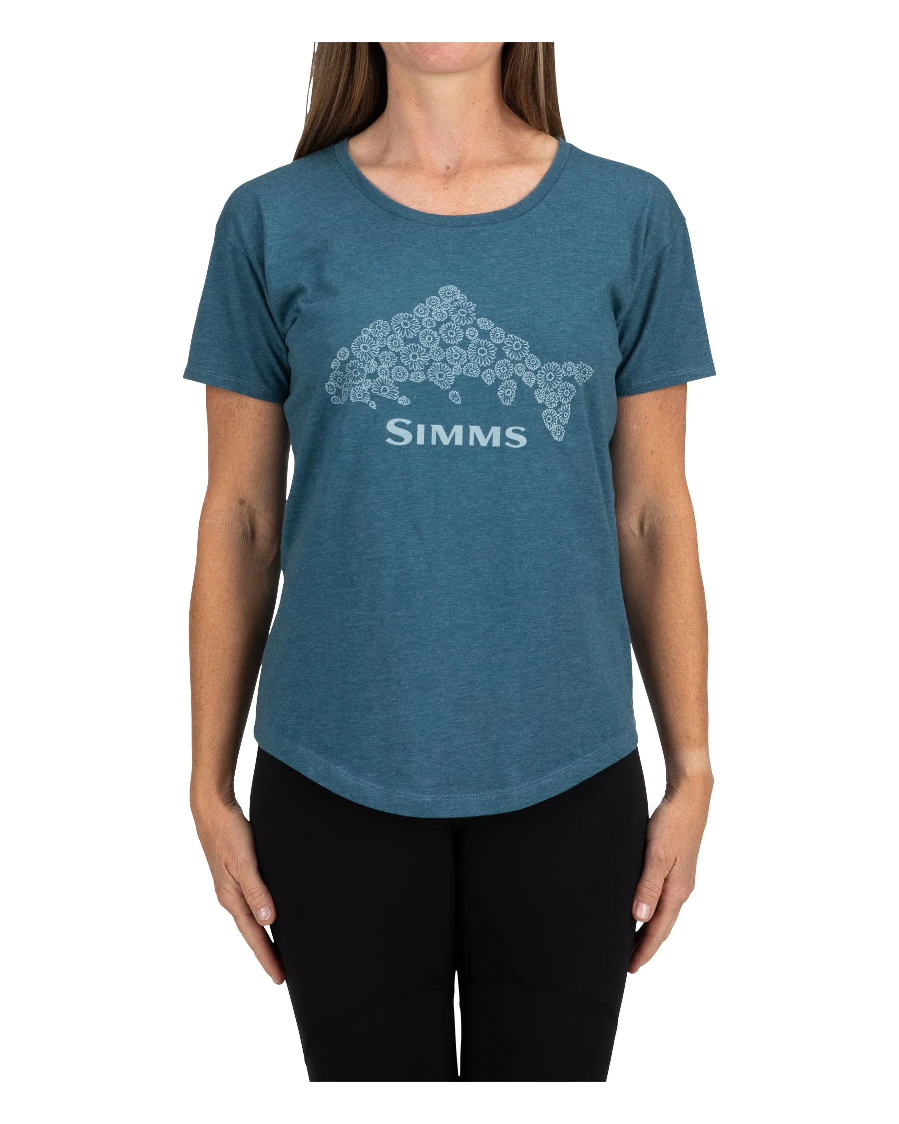 Women's Floral Trout T-Shirt - Image 5