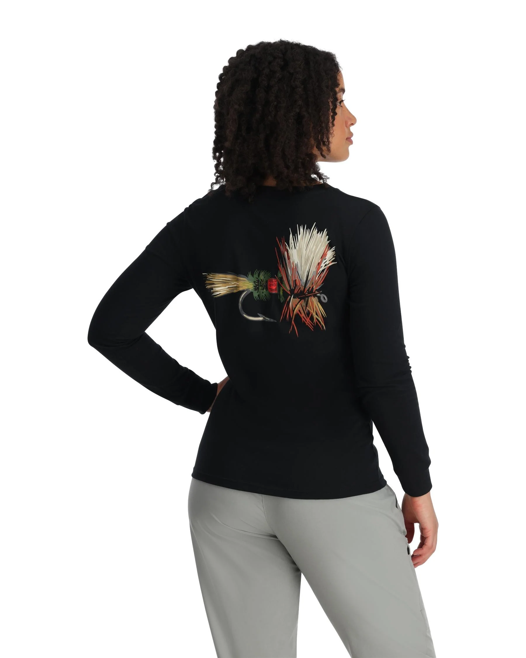W’s Royal Wulff Fly LS T-Shirt - Image 5