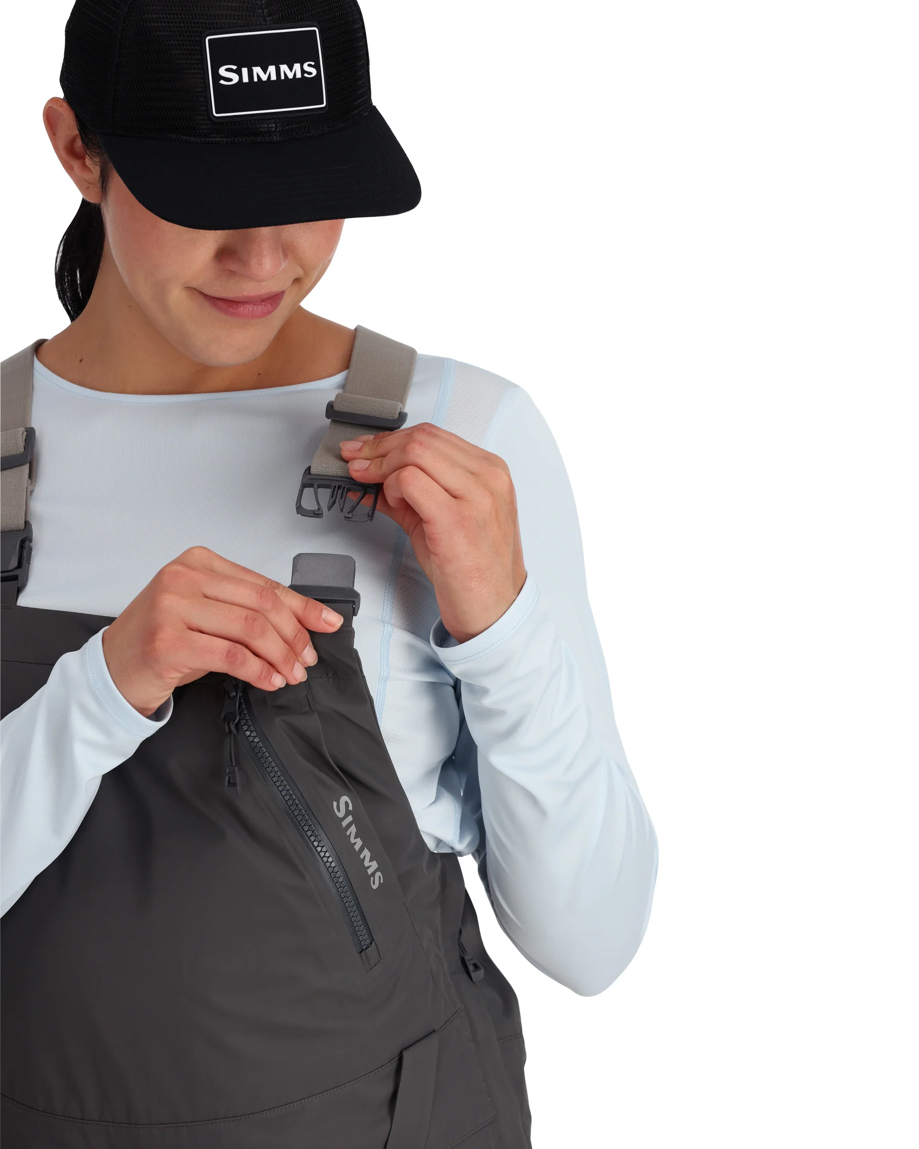 Women's Simms Challenger Fishing Bib  - Past Season - Image 5