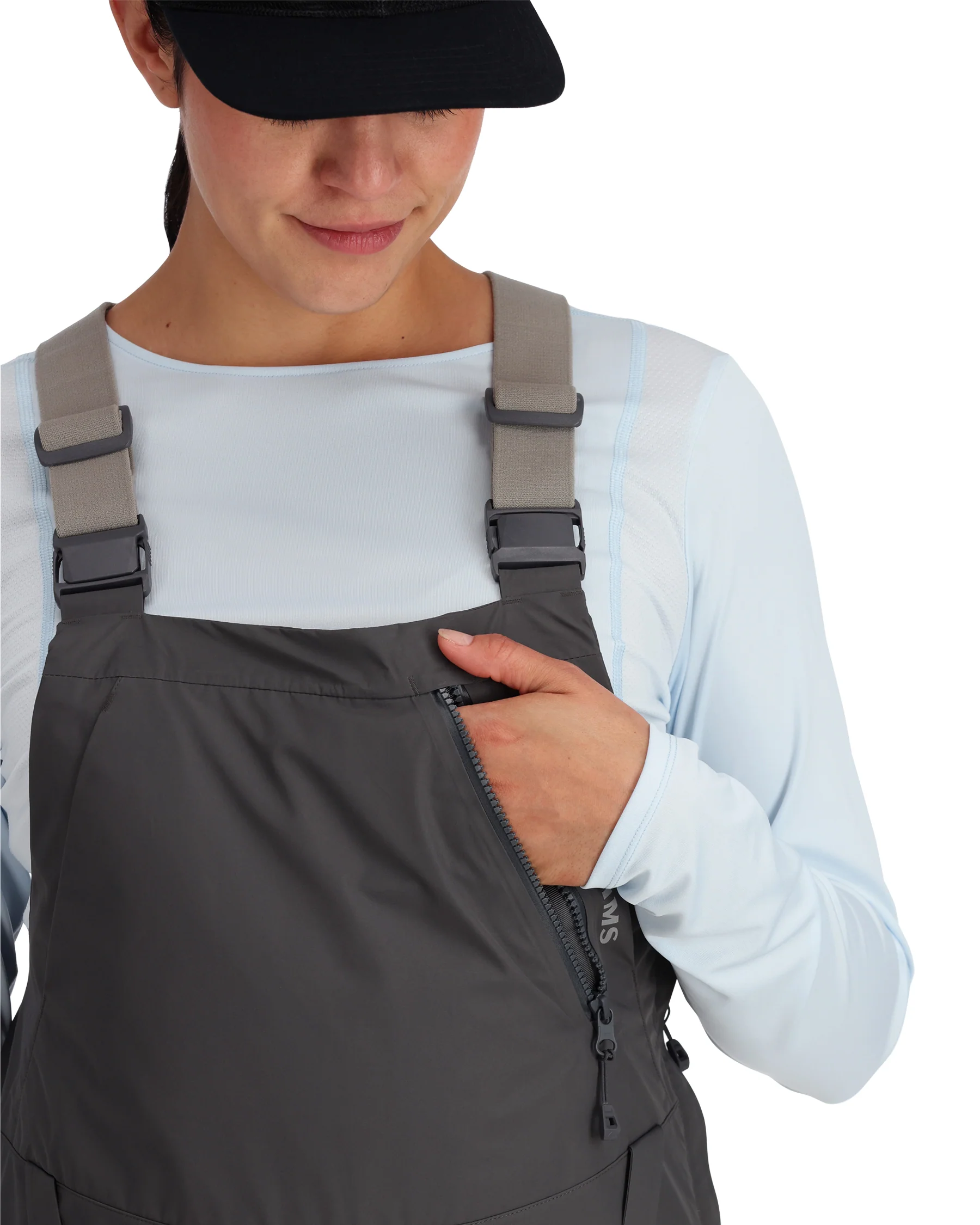 Women's Simms Challenger Fishing Bib  - Past Season - Image 8