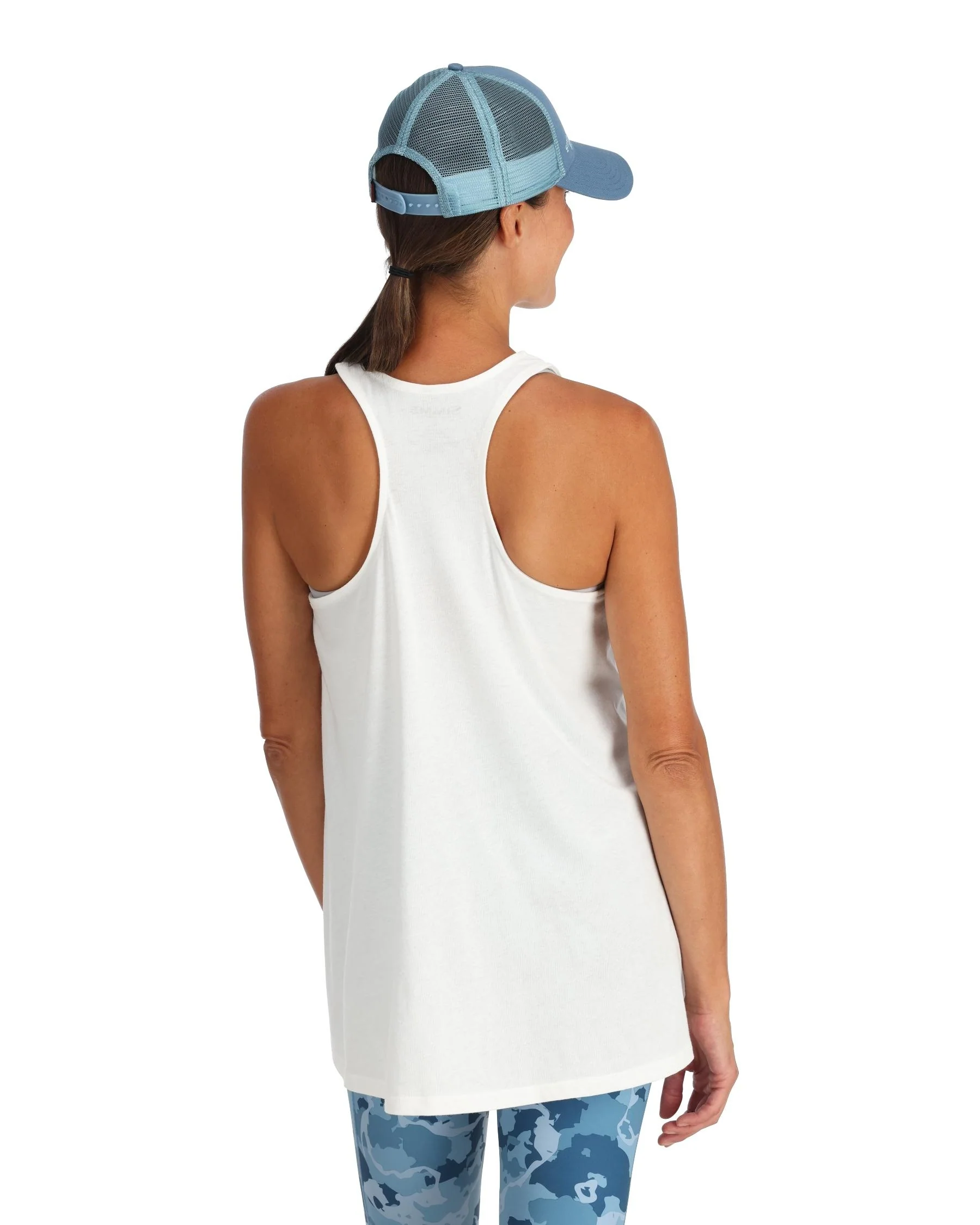 Women's Trout Outline Tank Top - Image 4