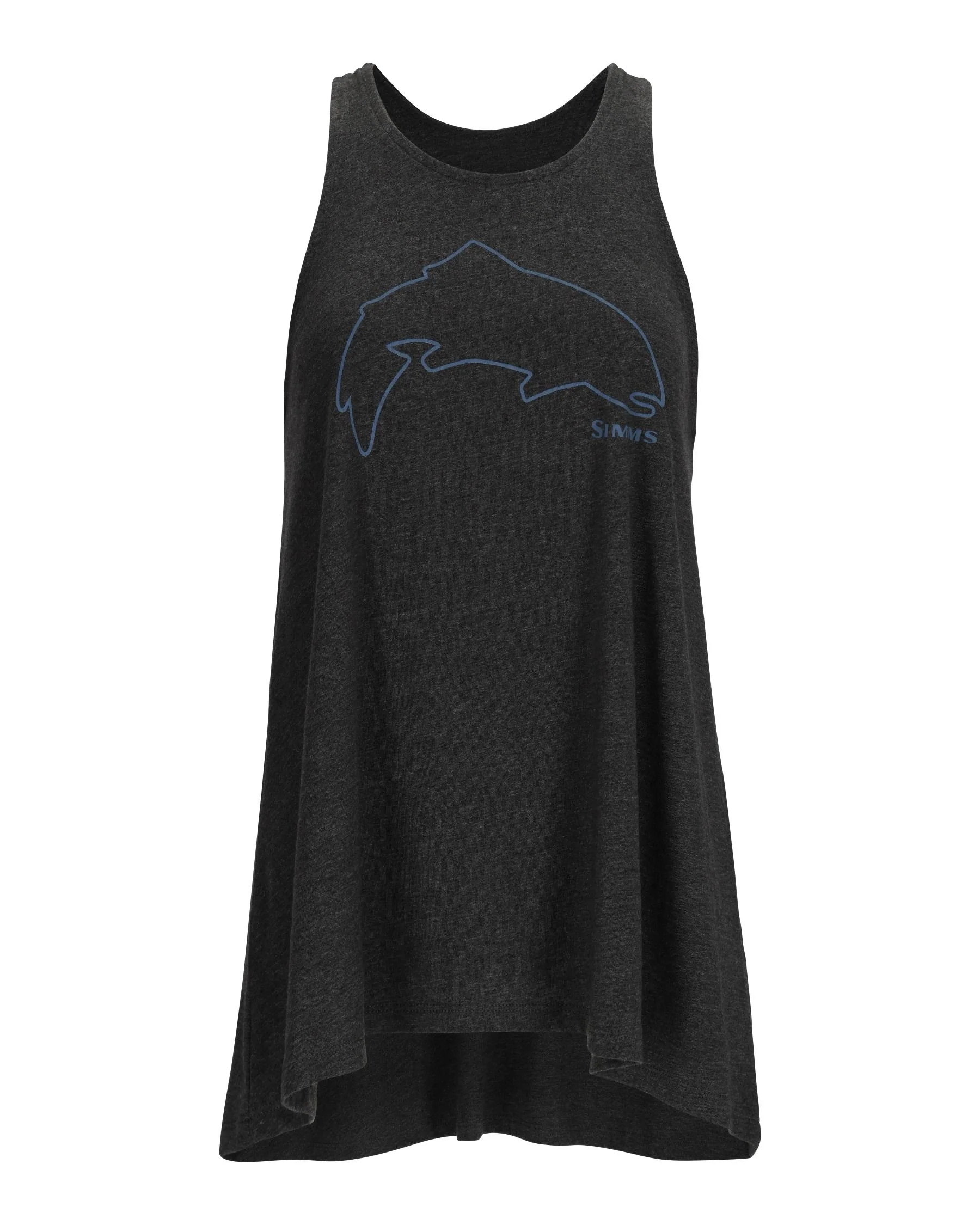 Women's Trout Outline Tank Top - Image 6